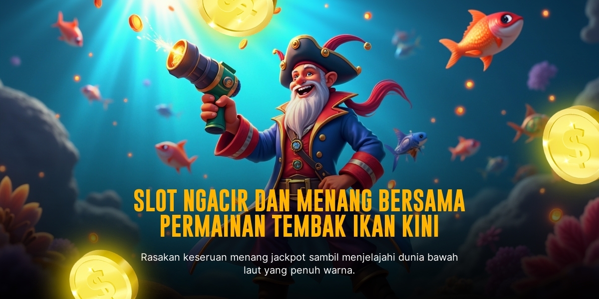 Sensasi Tembak Ikan: Game Arcade Spadegaming Terpopuler
